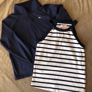 Tommy Bahama Girls 2 piece shirt set